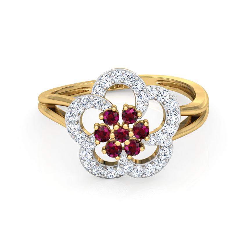 Saanvi Vibrant Diamond Ring Saanvi Vibrant Diamond Ring