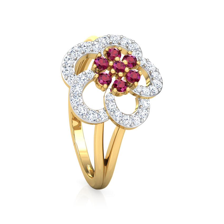 Saanvi Vibrant Diamond Ring Saanvi Vibrant Diamond Ring