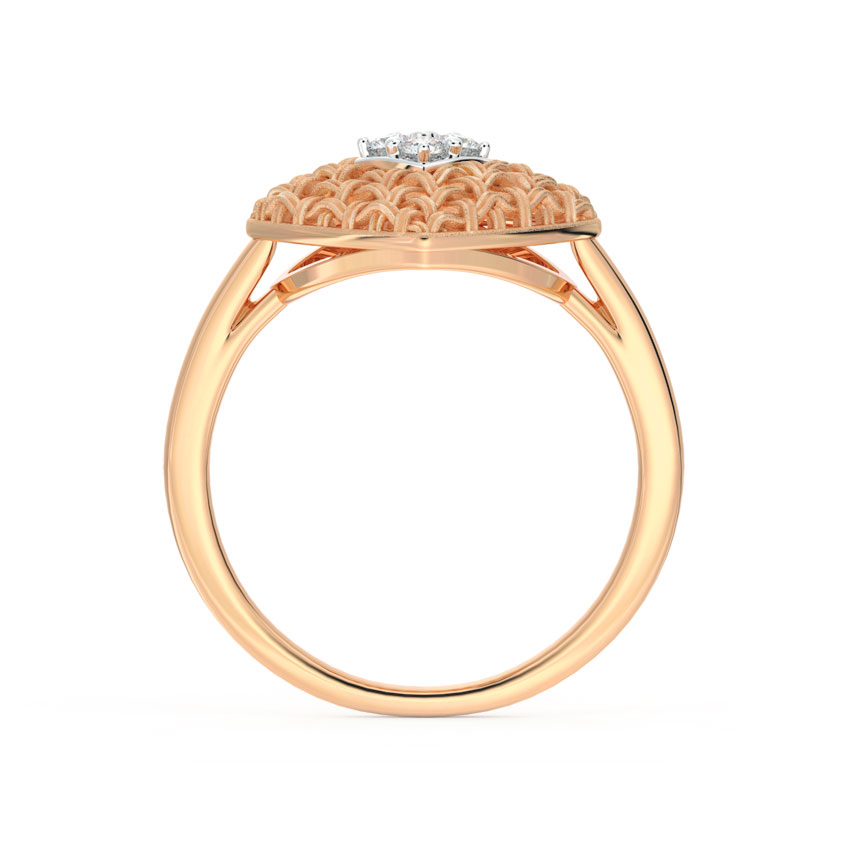 Checkered Twill Diamond Ring Checkered Twill Diamond Ring