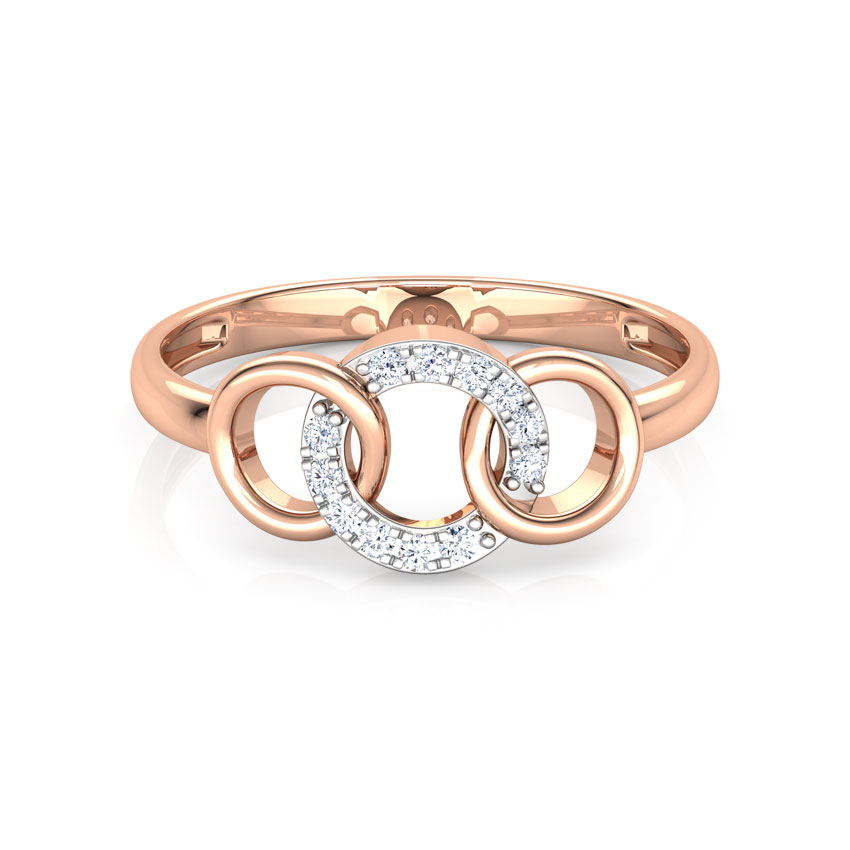 Trio Interlinked Diamond Ring