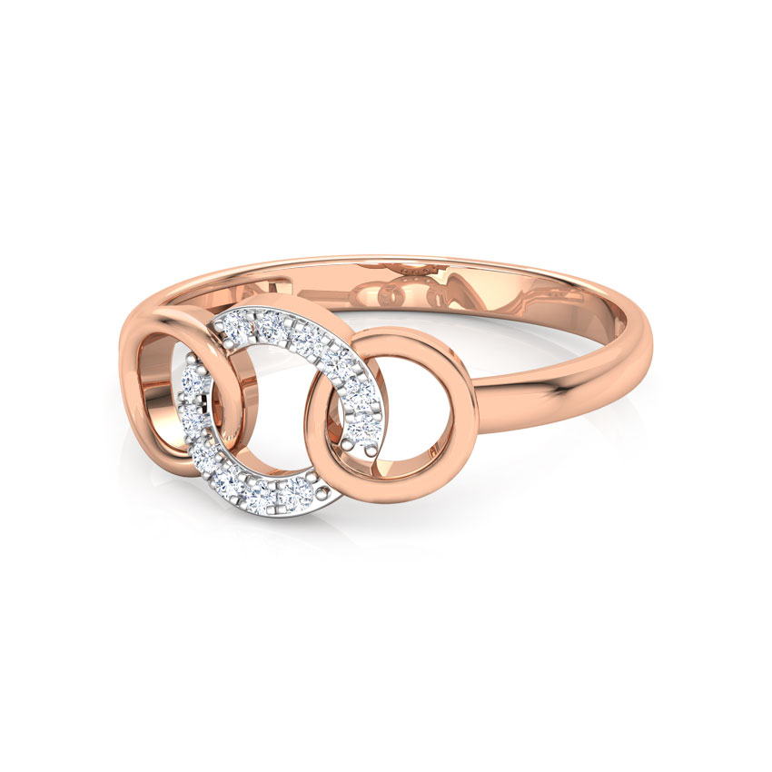 Trio Interlinked Diamond Ring