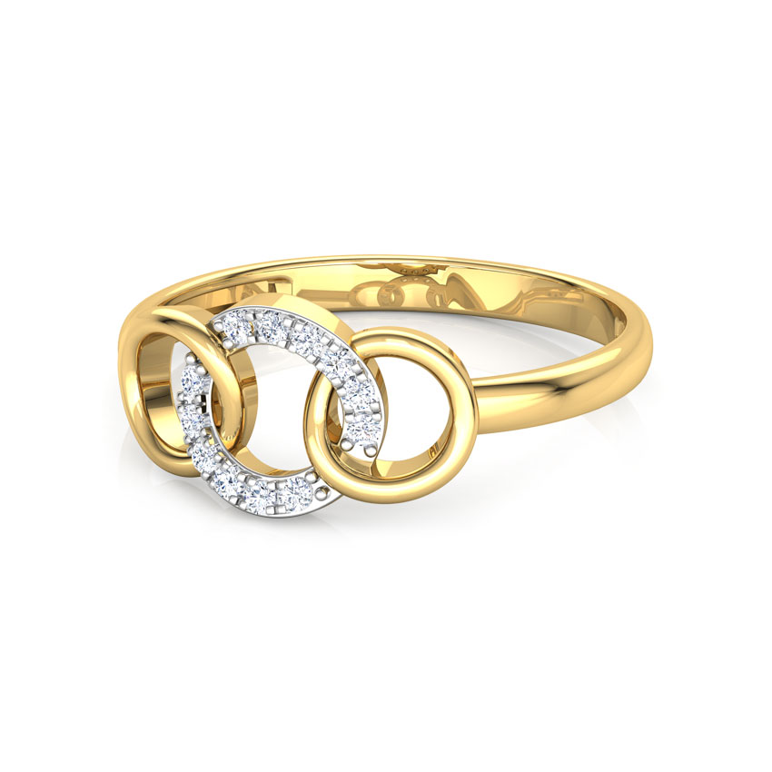 Trio Interlinked Diamond Ring Trio Interlinked Diamond Ring