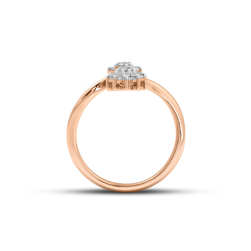 Duo Gleaming Diamond Ring