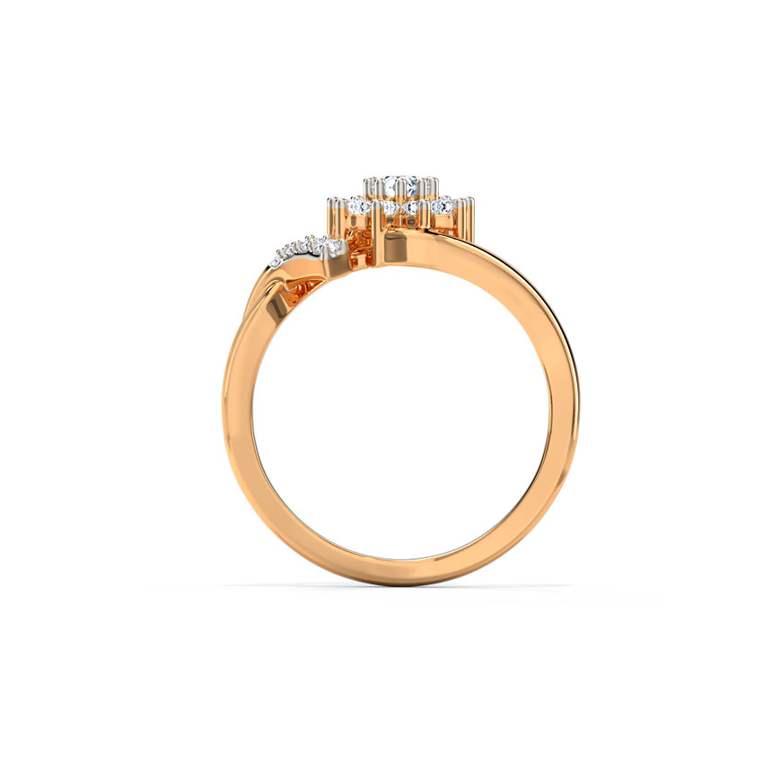 Floret Touch Diamond Ring Floret Touch Diamond Ring