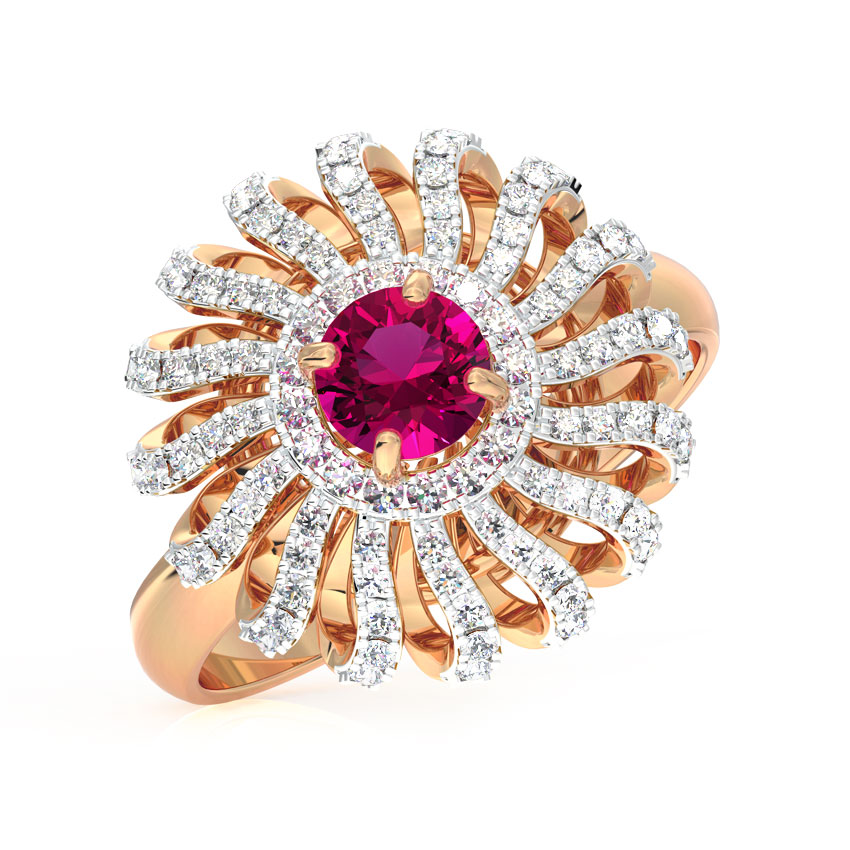 Swirl Cocktail Ring