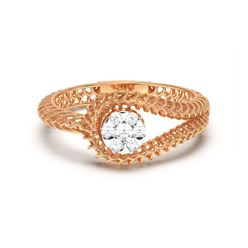Interloop Mesh Diamond Ring Interloop Mesh Diamond Ring