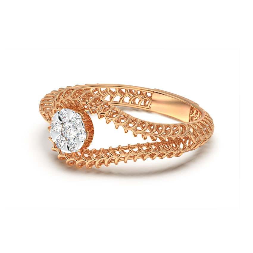 Interloop Mesh Diamond Ring Interloop Mesh Diamond Ring