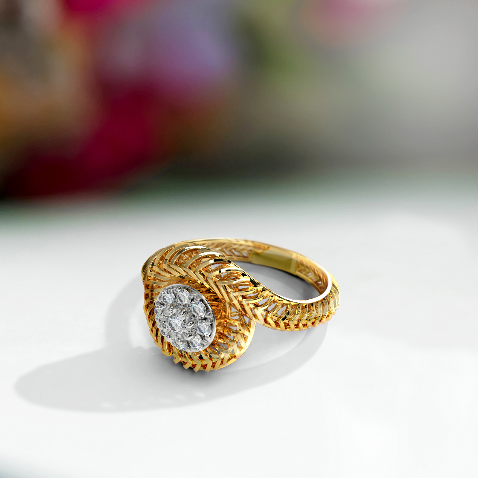Halo Mesh Ring Halo Mesh Ring