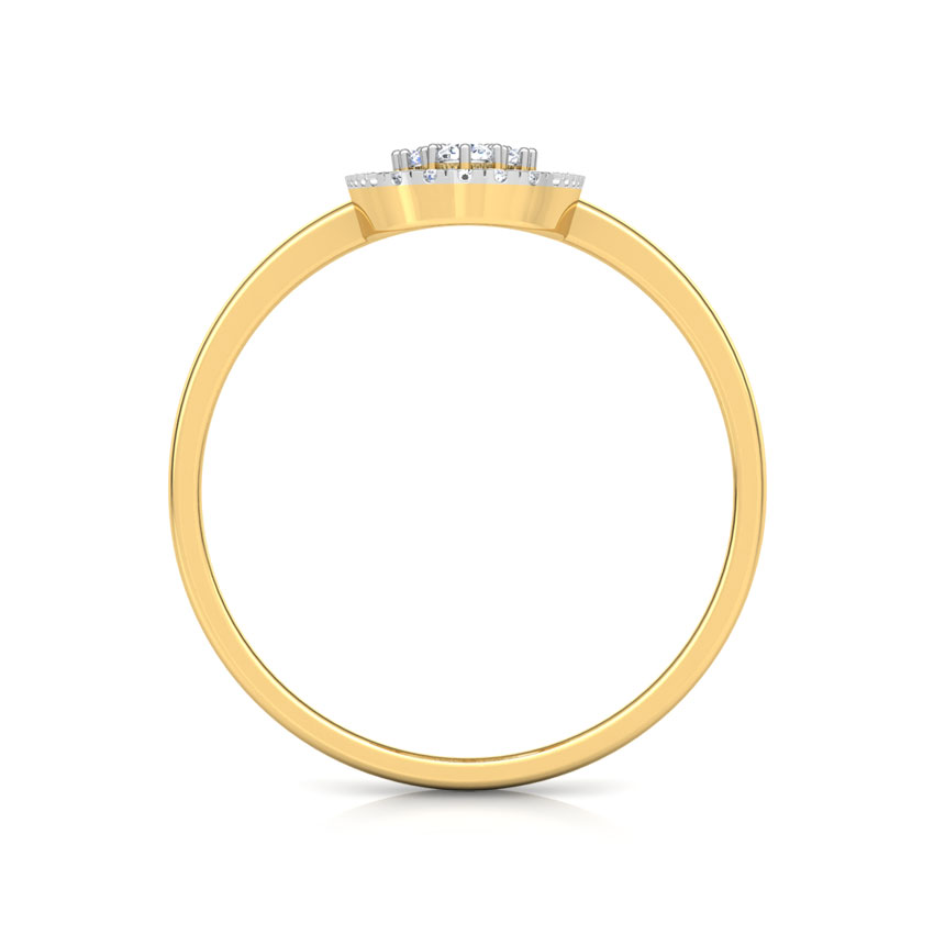 Pear Lattice Diamond Ring Pear Lattice Diamond Ring