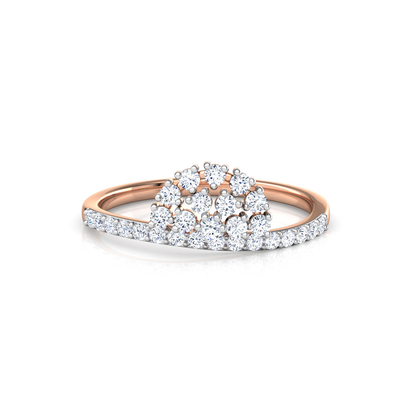Arc Cluster Diamond Ring Arc Cluster Diamond Ring