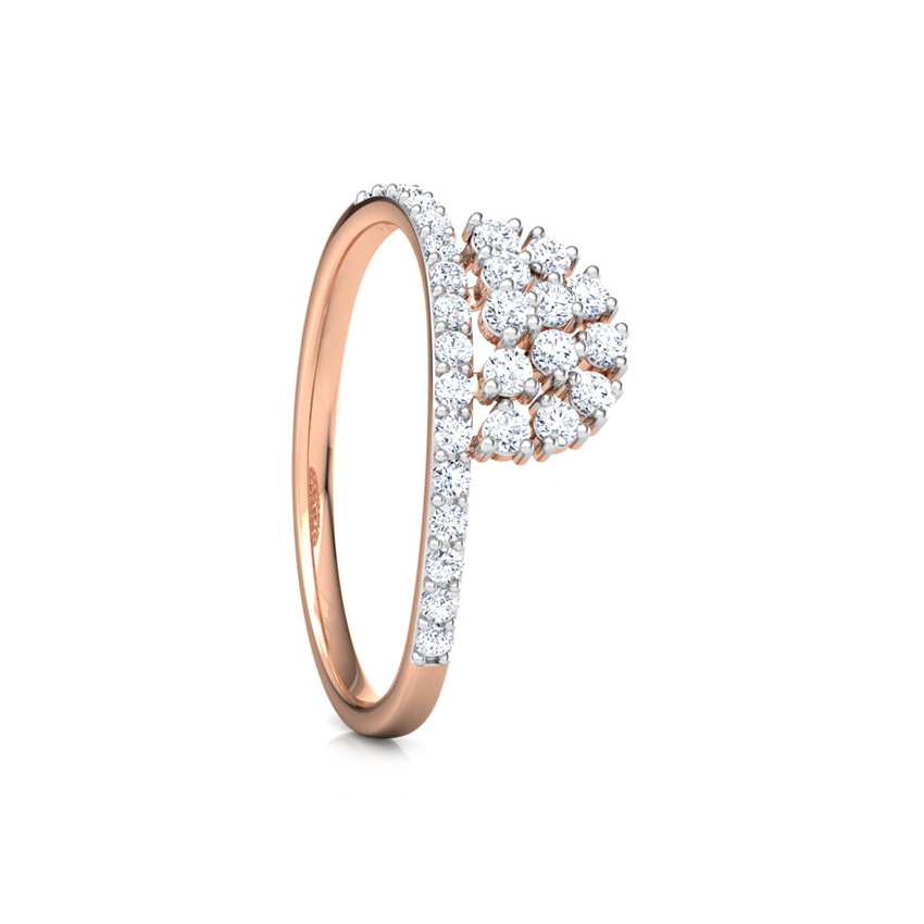 Arc Cluster Diamond Ring Arc Cluster Diamond Ring