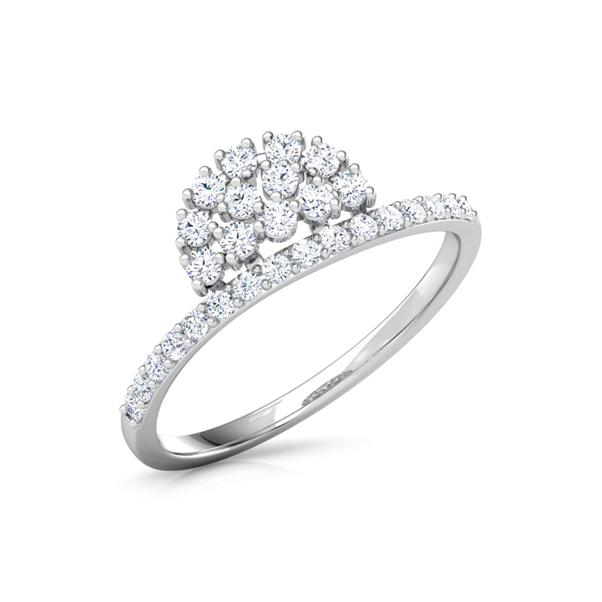Arc Cluster Diamond Ring Arc Cluster Diamond Ring