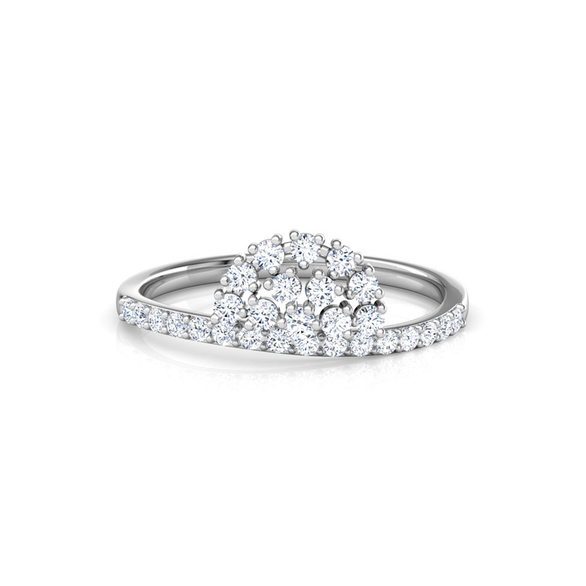 Arc Cluster Diamond Ring Arc Cluster Diamond Ring