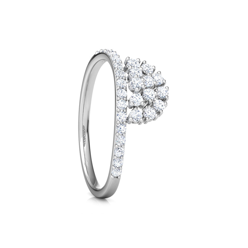 Arc Cluster Diamond Ring Arc Cluster Diamond Ring