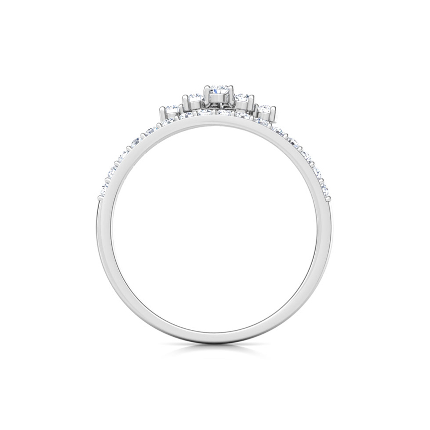 Arc Cluster Diamond Ring Arc Cluster Diamond Ring