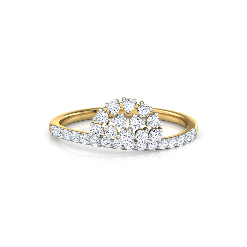 Arc Cluster Diamond Ring Arc Cluster Diamond Ring