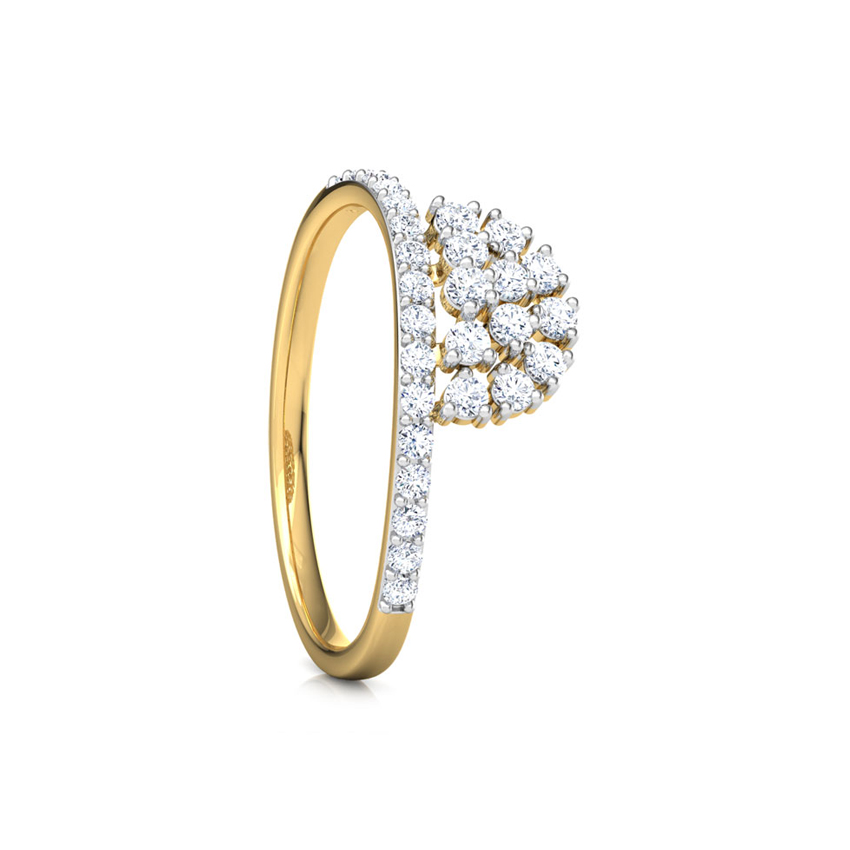 Arc Cluster Diamond Ring Arc Cluster Diamond Ring