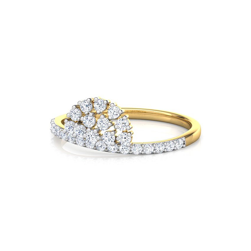 Arc Cluster Diamond Ring Arc Cluster Diamond Ring