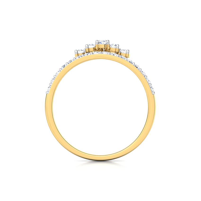 Arc Cluster Diamond Ring Arc Cluster Diamond Ring