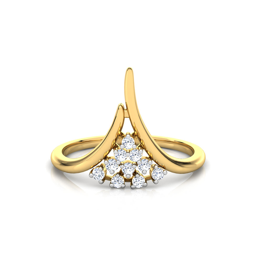 Peak Cluster Diamond Ring