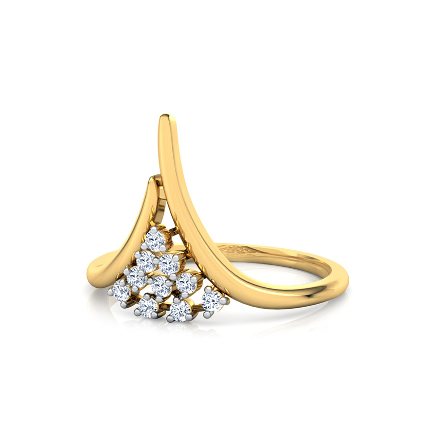 Peak Cluster Diamond Ring