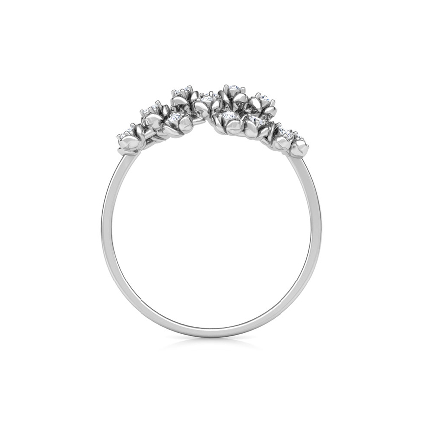 Blossom Cluster Diamond Ring
