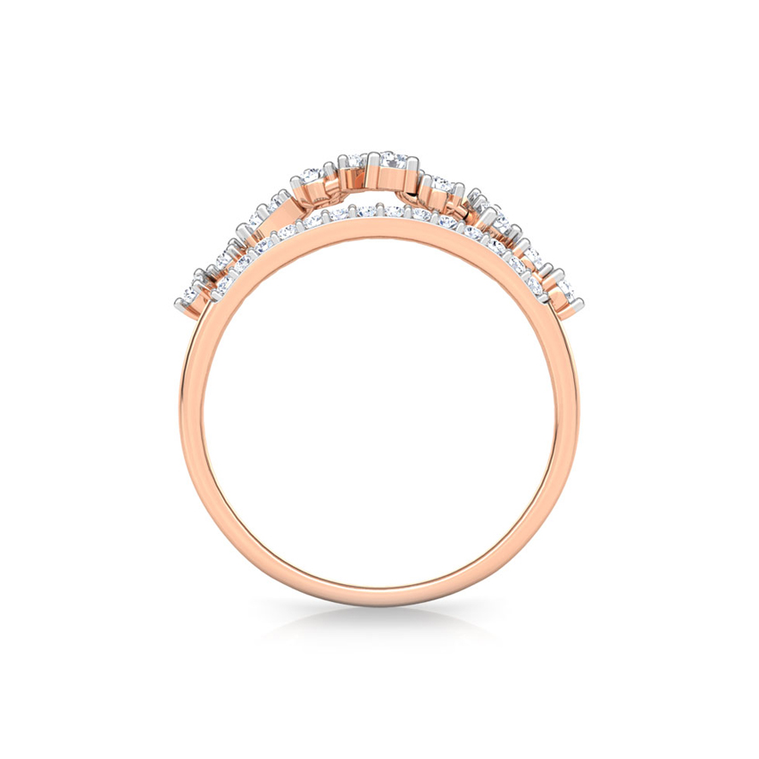 Skew Cluster Diamond Ring Skew Cluster Diamond Ring