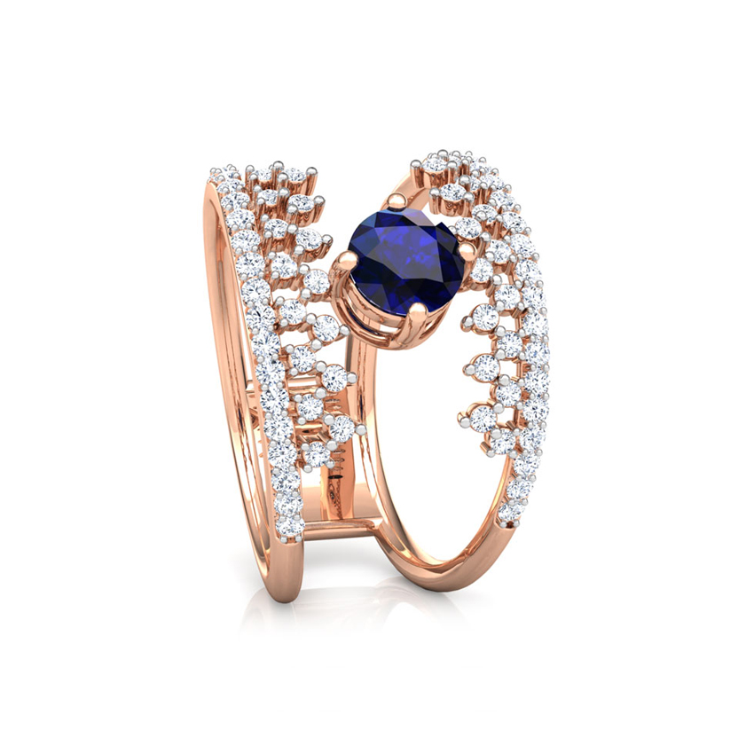 Crown Azure Diamond Ring Crown Azure Diamond Ring