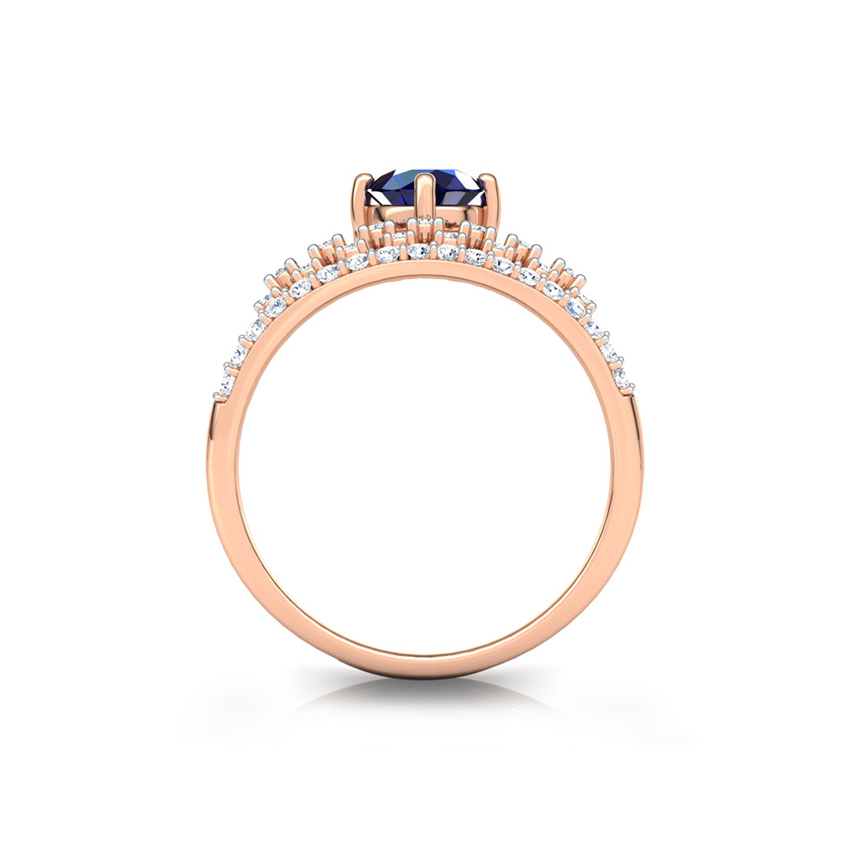 Crown Azure Diamond Ring Crown Azure Diamond Ring