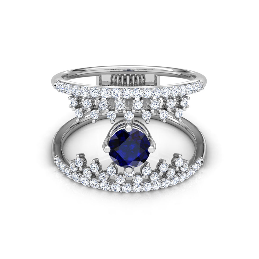 Crown Azure Diamond Ring Crown Azure Diamond Ring