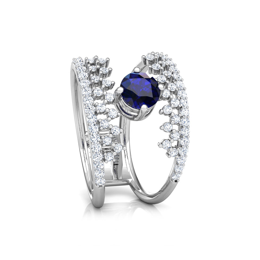 Crown Azure Diamond Ring Crown Azure Diamond Ring