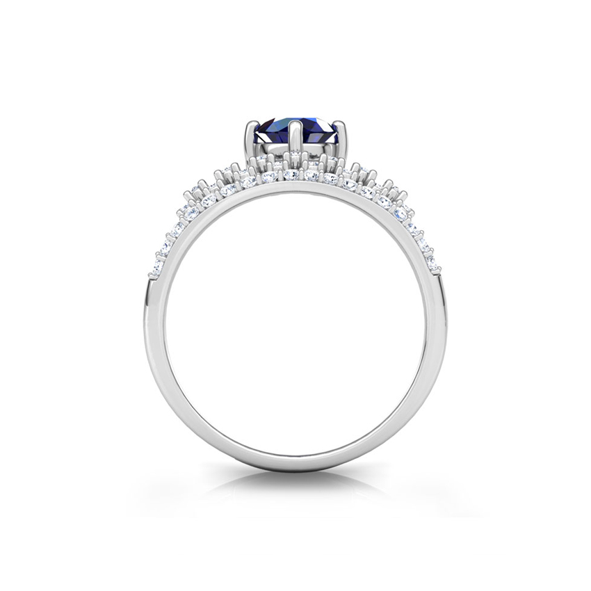 Crown Azure Diamond Ring Crown Azure Diamond Ring