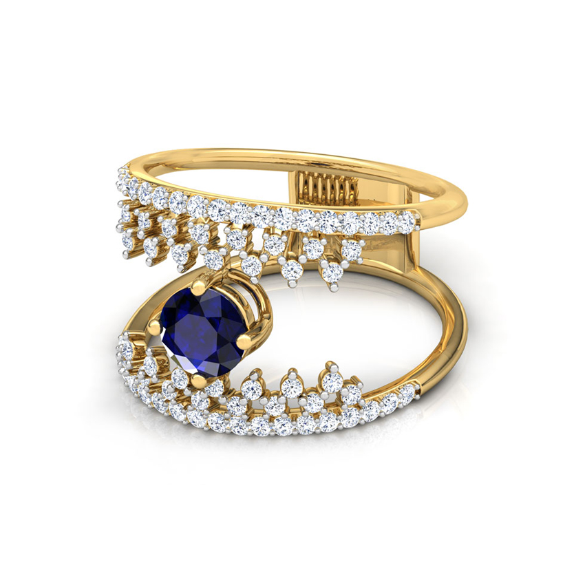 Crown Azure Diamond Ring Crown Azure Diamond Ring