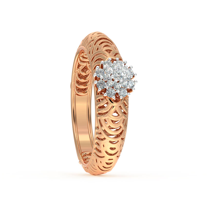 Rays Mesh Diamond Ring