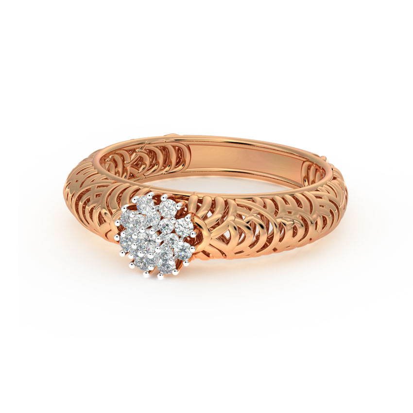 Rays Mesh Diamond Ring