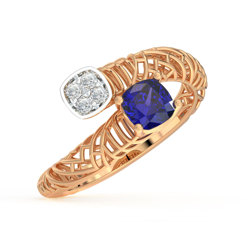Twain Mesh Ring