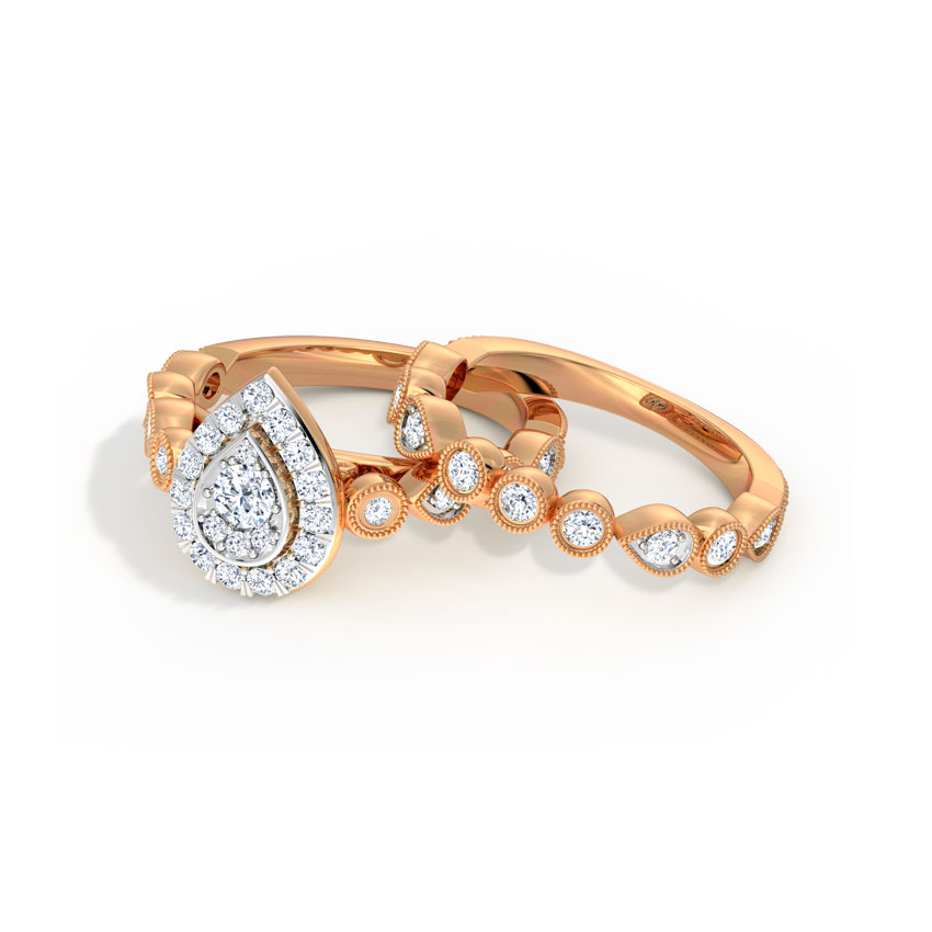 Brilliance Diamond Bridal Ring Set