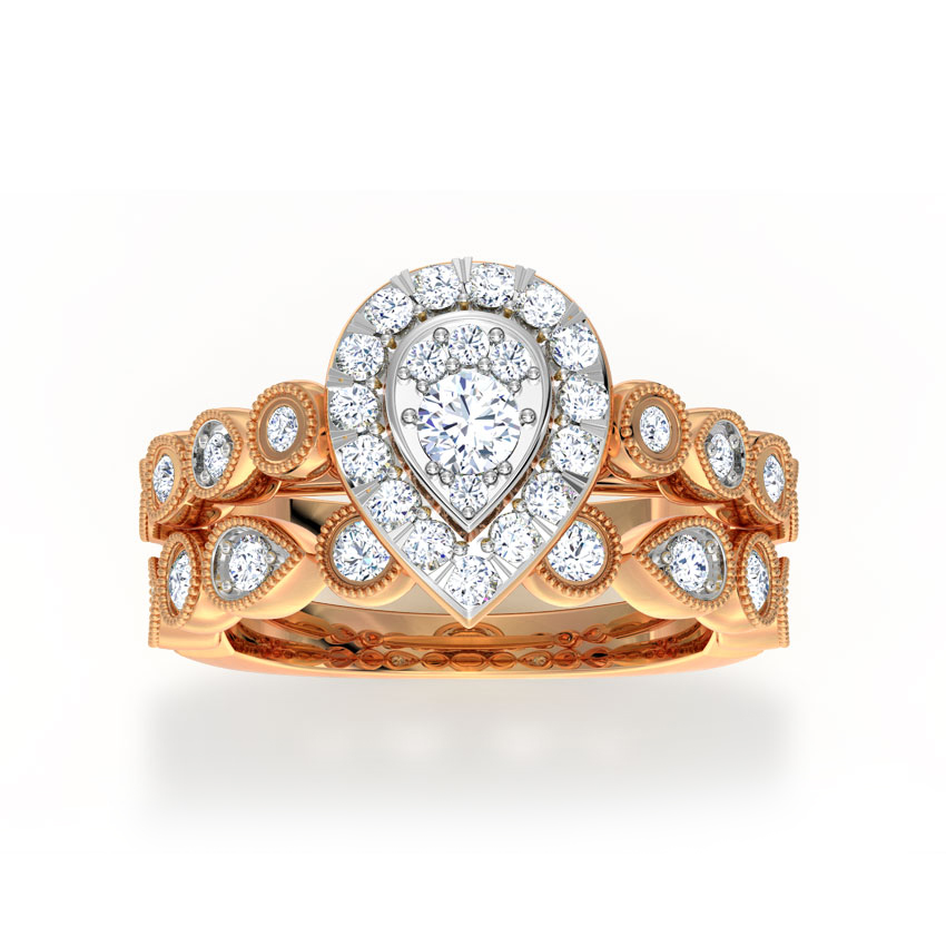 Brilliance Diamond Bridal Ring Set