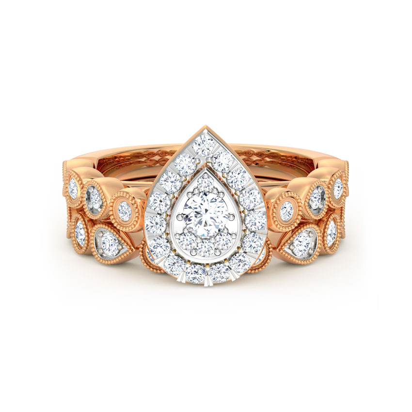 Brilliance Diamond Bridal Ring Set