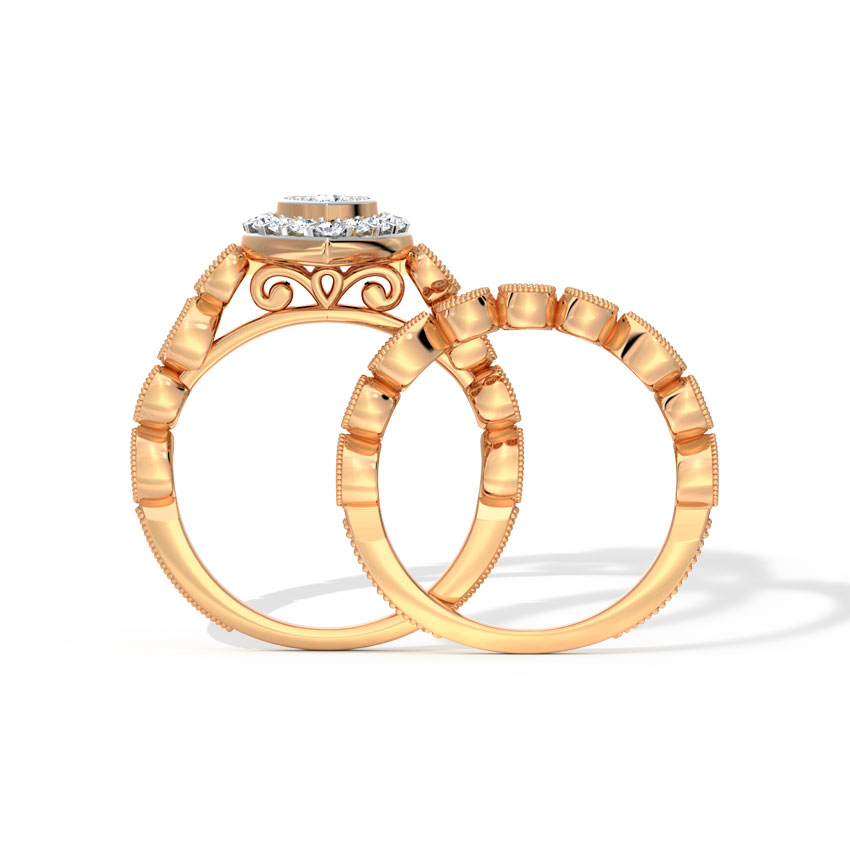 Brilliance Diamond Bridal Ring Set