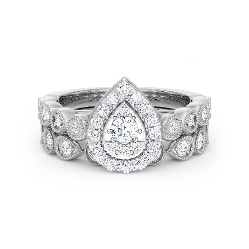 Brilliance Diamond Bridal Ring Set