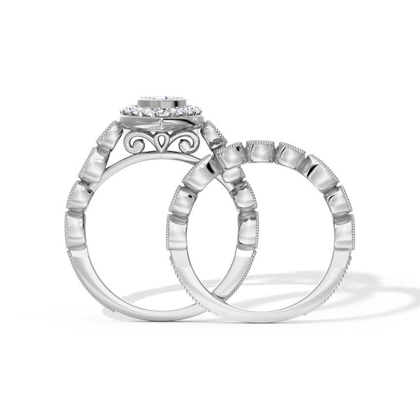 Brilliance Diamond Bridal Ring Set
