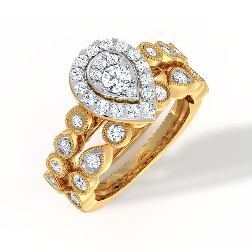 Brilliance Diamond Bridal Ring Set Brilliance Diamond Bridal Ring Set