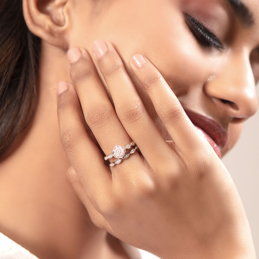 Radiance Diamond Bridal Ring Set