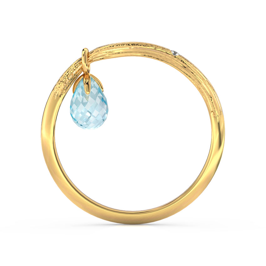 Twig Dewdrops Gemstone Ring Twig Dewdrops Gemstone Ring