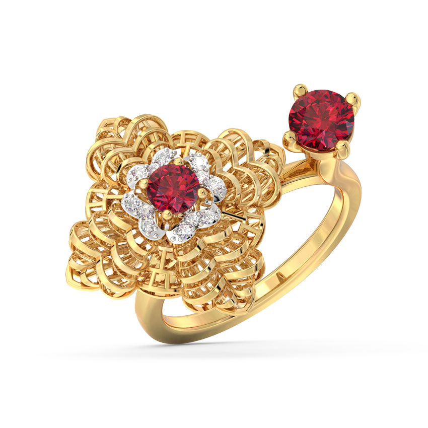 Crassula Fractal Ring