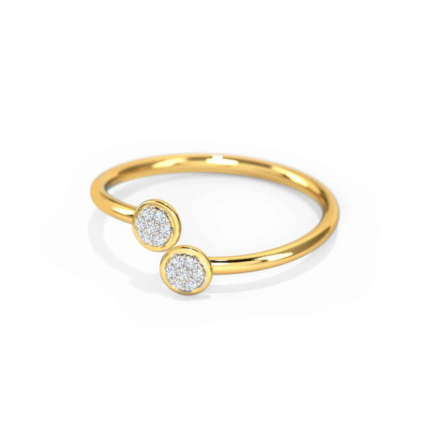 Duo Sparkle Diamond Ring Duo Sparkle Diamond Ring