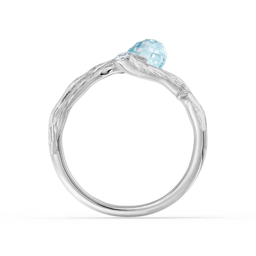 Pleach Dewdrops Gemstone Ring