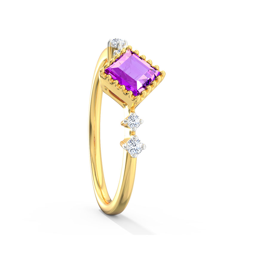 Classic Quad Gemstone Ring