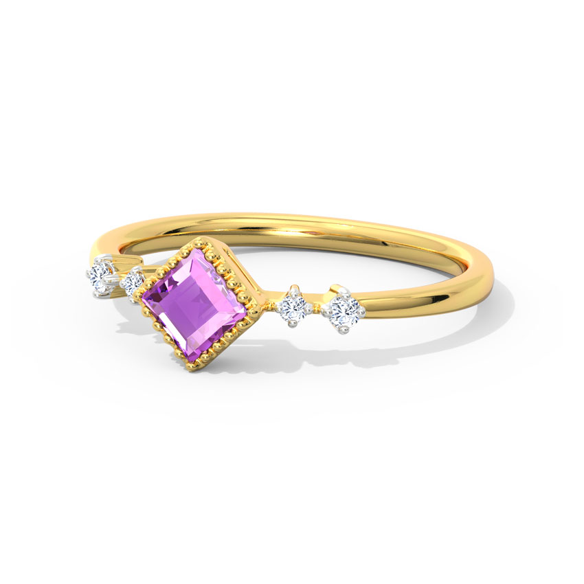 Classic Quad Gemstone Ring